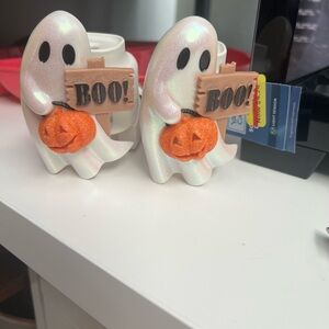 Yankee candle plug ins Halloween Ghost with Pumpkin